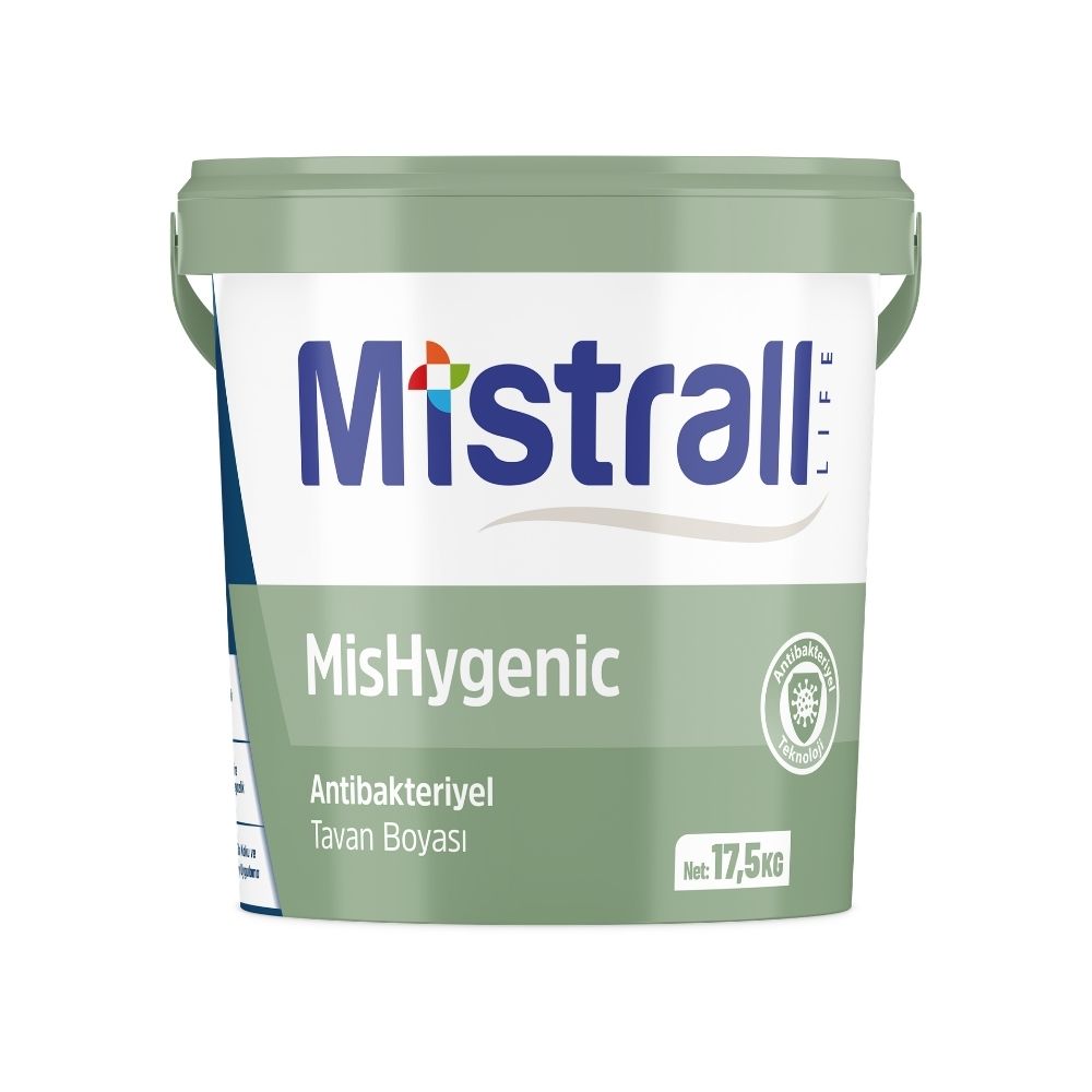 Portina Mutfak & Kapı - 17.5 Kg MisHygenic Antibakteriyel Tavan Boyası
