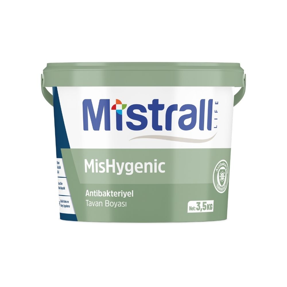 Portina Mutfak & Kapı - 3.5 Kg MisHygenic Antibakteriyel Tavan Boyası