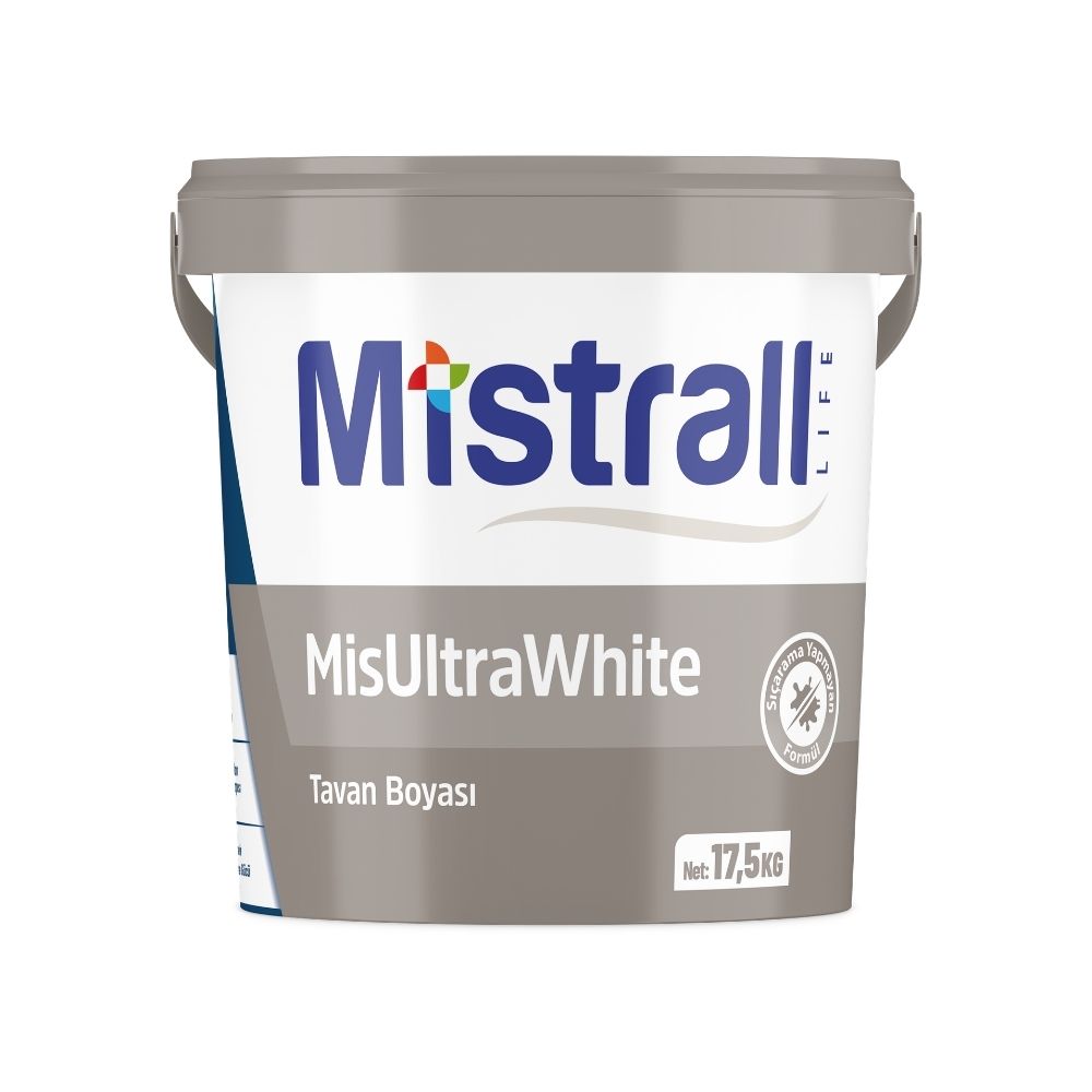 Portina Mutfak & Kapı - 17.5 Kg MisUltraWhite Tavan Boyası