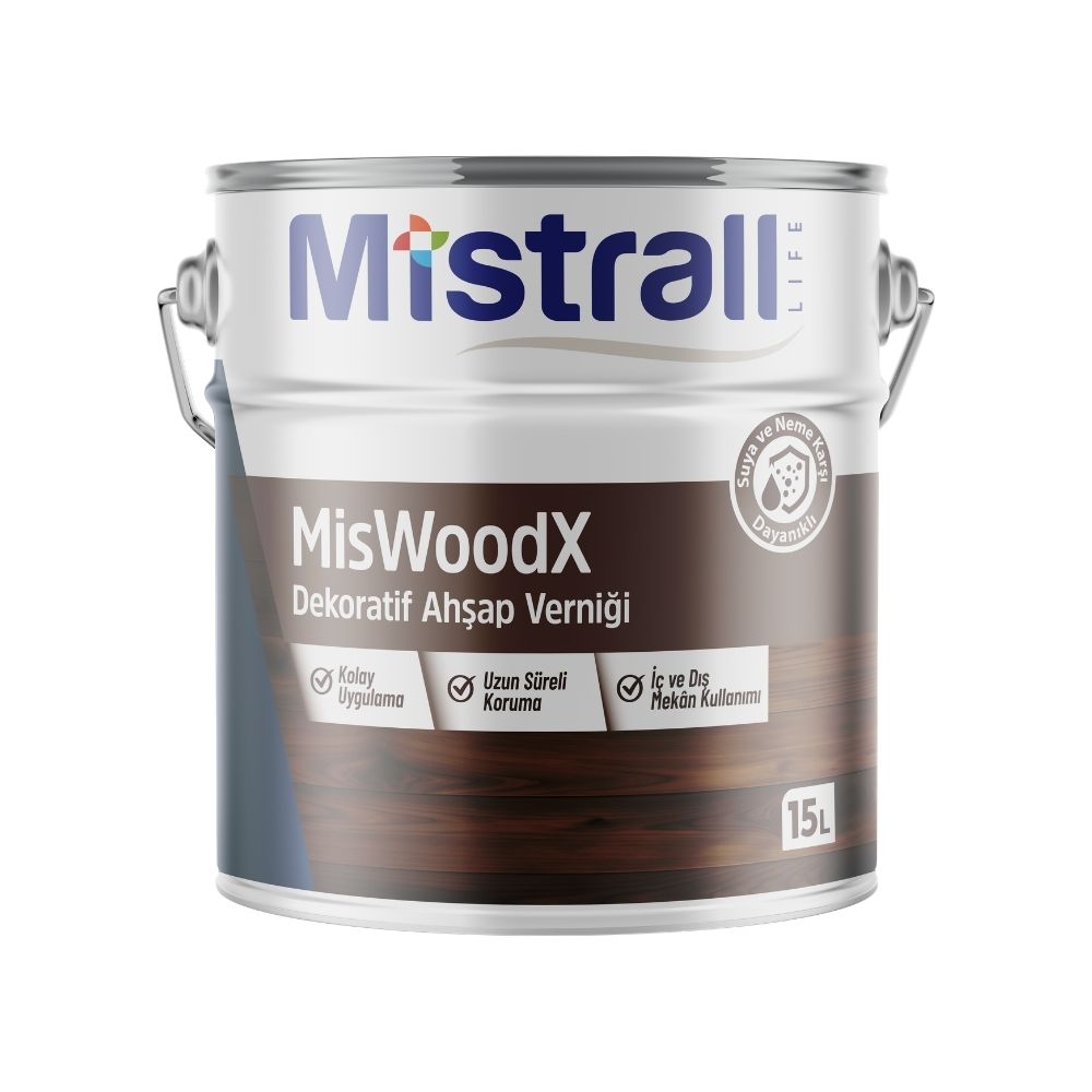15 L MisWood Dekoratif Ahşap Verniği