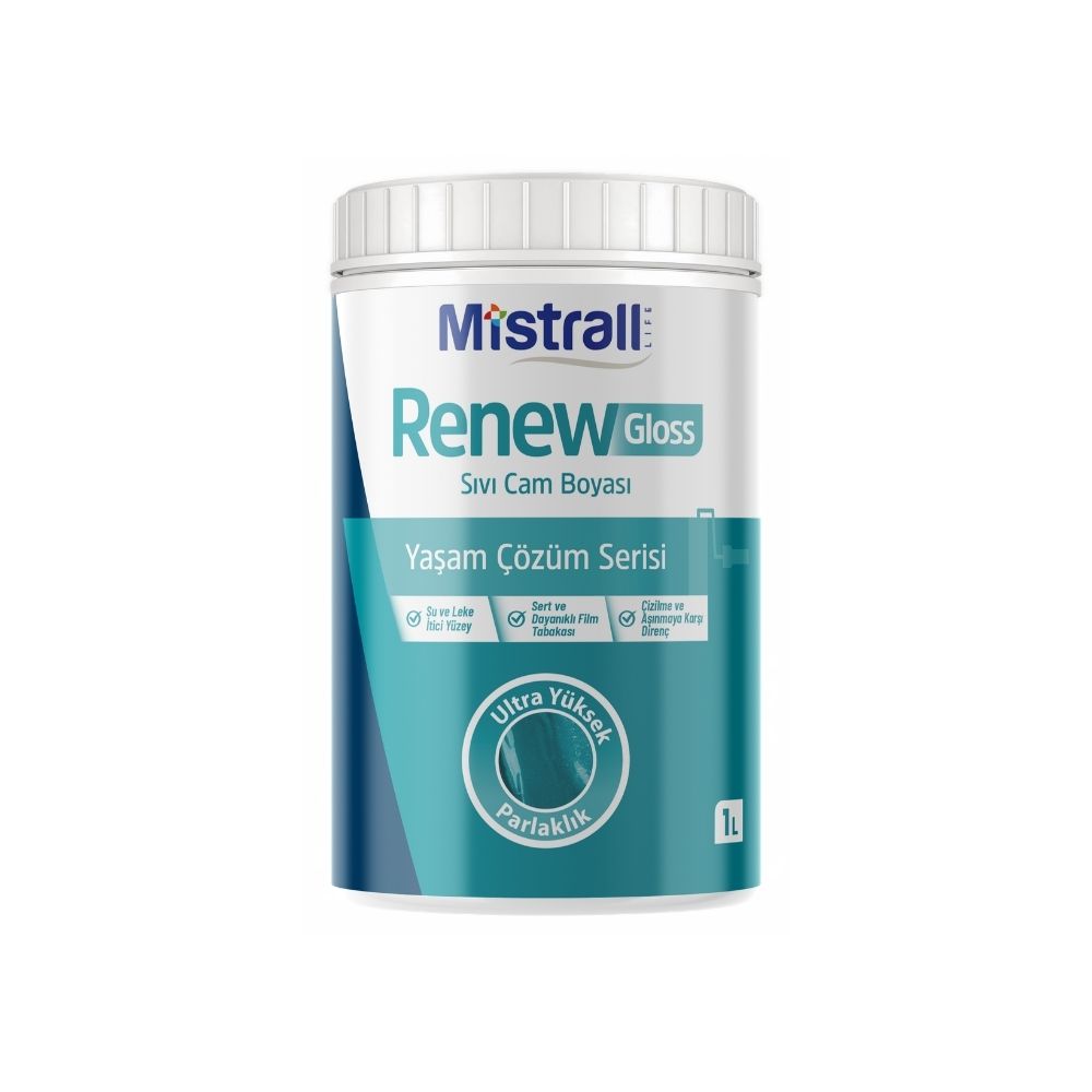 Portina Mutfak & Kapı - 1 L RenewGloss Sıvı Cam Boyası